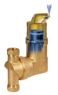 SpiroVent RV2 G3/4" Deaerator with Universal Connection