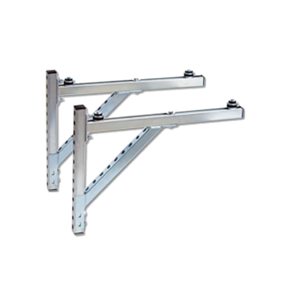 Part number ZK02930 is a pair of metal brackets for wall mounting an air-source heat pump