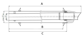 7946886  Flue 60/100mm Horizontal flue kit - Reduced height
