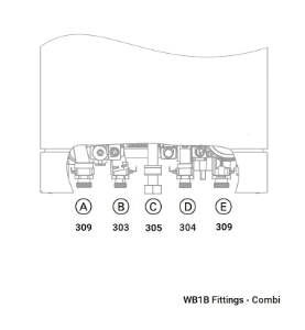 WB1B Fittings - Combi
